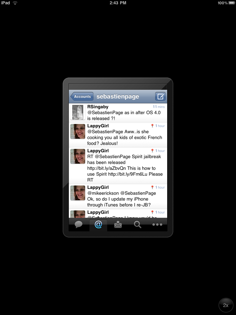 ipad small screen